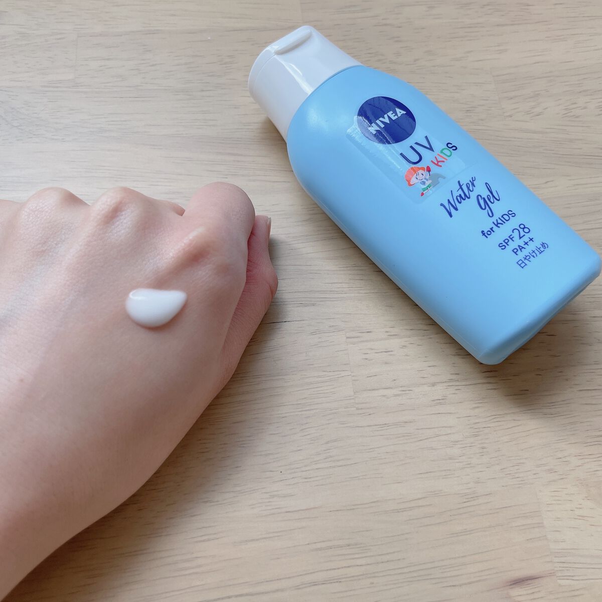 kisara💫フォロバのクチコミ「
デリケートなこどものお肌も
優しく、紫外線から守る🌿

✼••┈┈┈┈••✼••┈┈┈┈••.....」（2枚目）