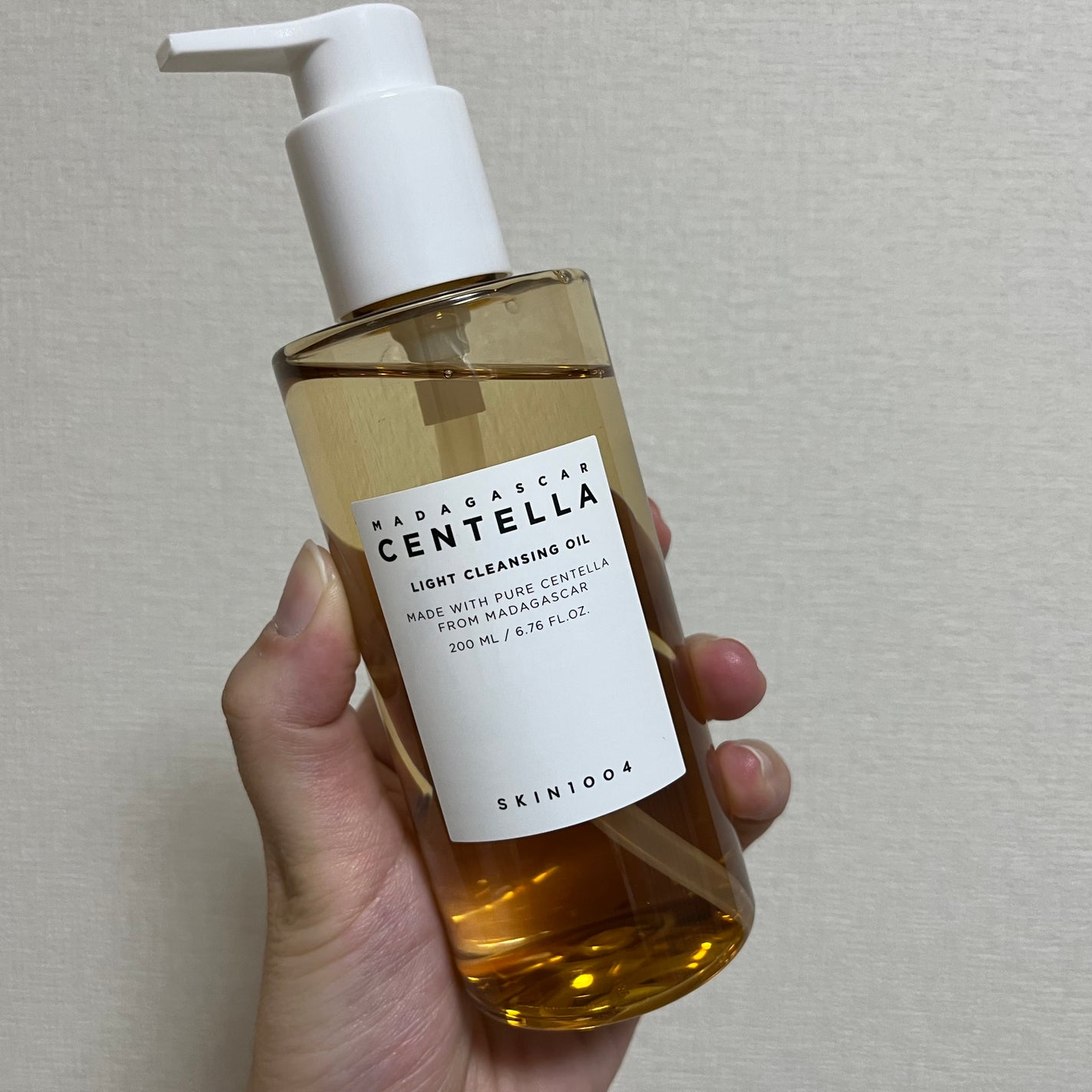 センテラ ライトクレンジングオイル/SKIN1004/オイルクレンジングを使ったクチコミ(1枚目)