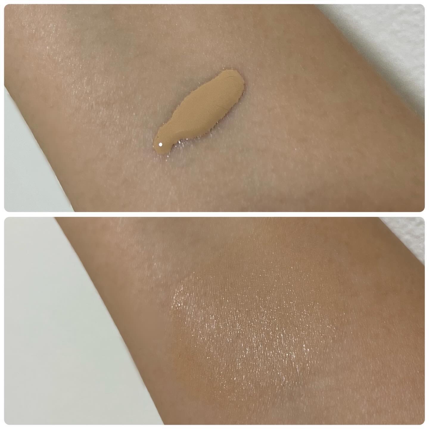 リキッドファンデーション 02 中間的な明るさ/media luxe/リキッドファンデーションを使ったクチコミ（3枚目）