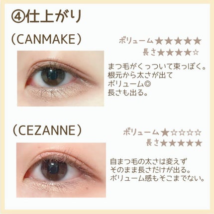 クイックラッシュカーラー/キャンメイク/マスカラ下地を使ったクチコミ(5枚目)