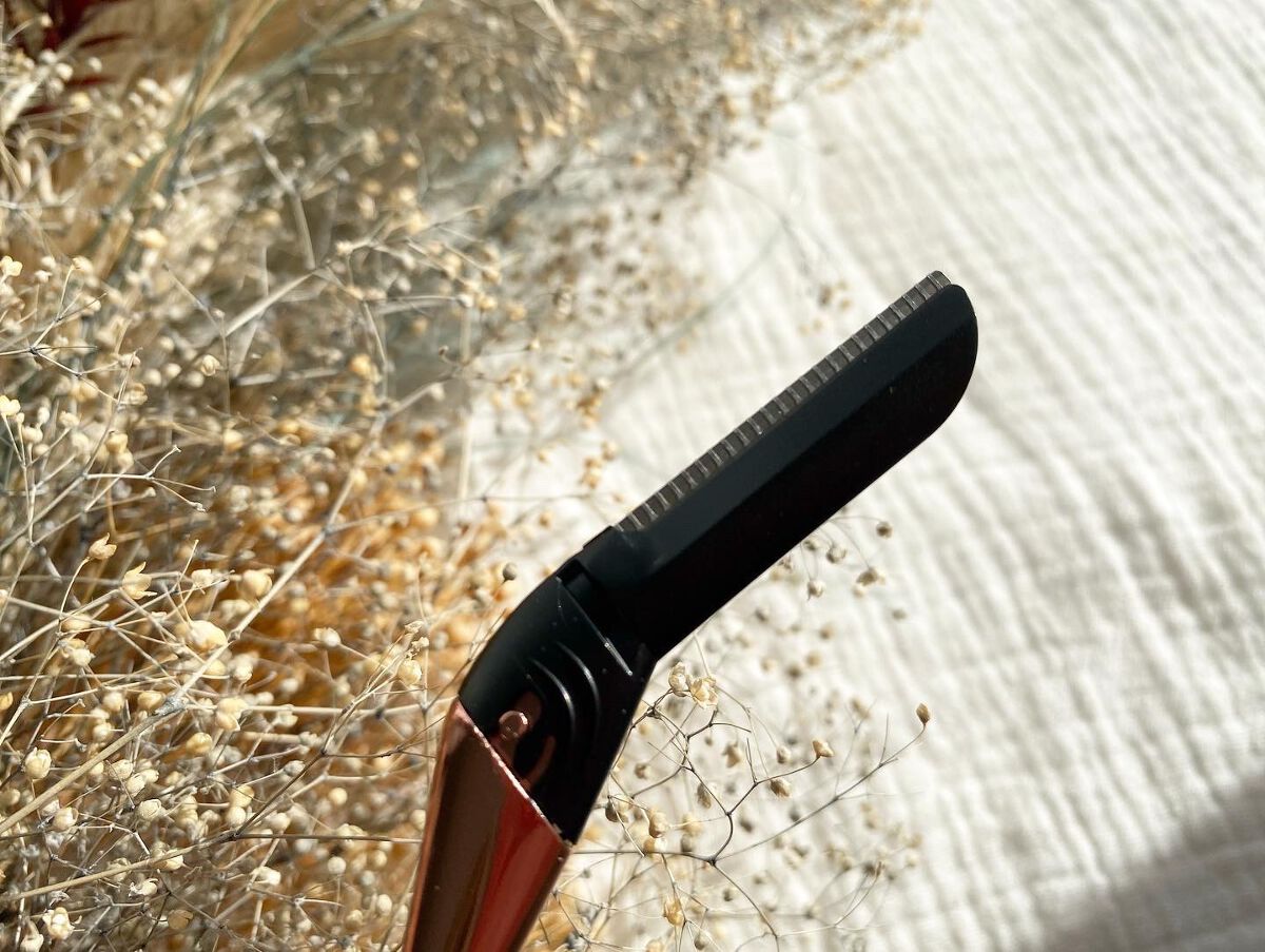 サロンプラス トーンアップ フェイススムーサー ホルダー（刃付き）/サロンプラス/シェーバーを使ったクチコミ（3枚目）