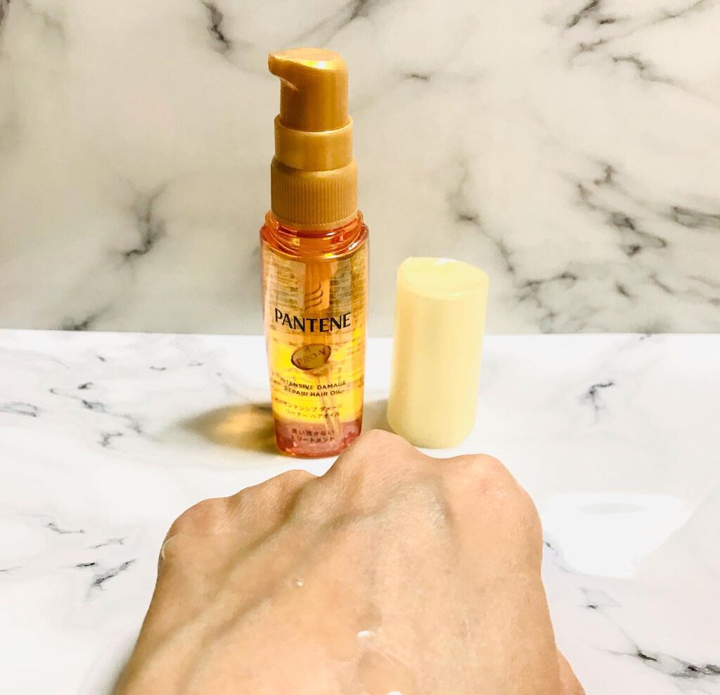 インテンシブ ダメージリペアー ヘアオイル/パンテーン/ヘアオイルを使ったクチコミ（3枚目）