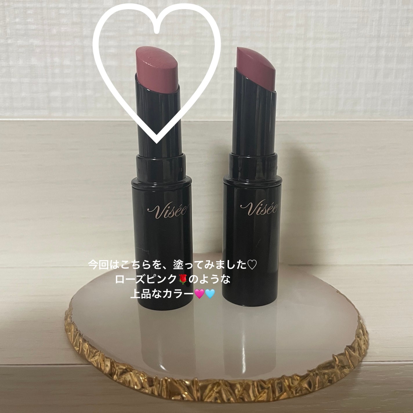 ネンマクフェイク ルージュ/Visée/口紅を使ったクチコミ(2枚目)
