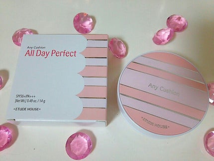 エニークッション オールデイパーフェクト/ETUDE/クッションファンデーションを使ったクチコミ(1枚目)