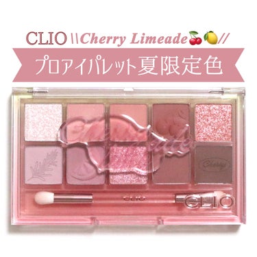 プロ アイ パレット 22 CHERRY LIMEADE/CLIO/アイシャドウパレットを使ったクチコミ（1枚目）