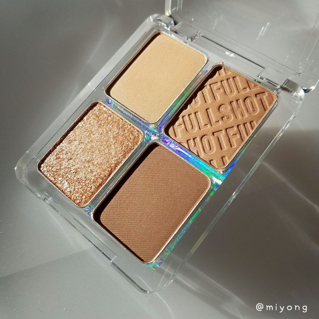 フルショット ルーティーン アイパレット/A’pieu/アイシャドウパレットを使ったクチコミ(2枚目)