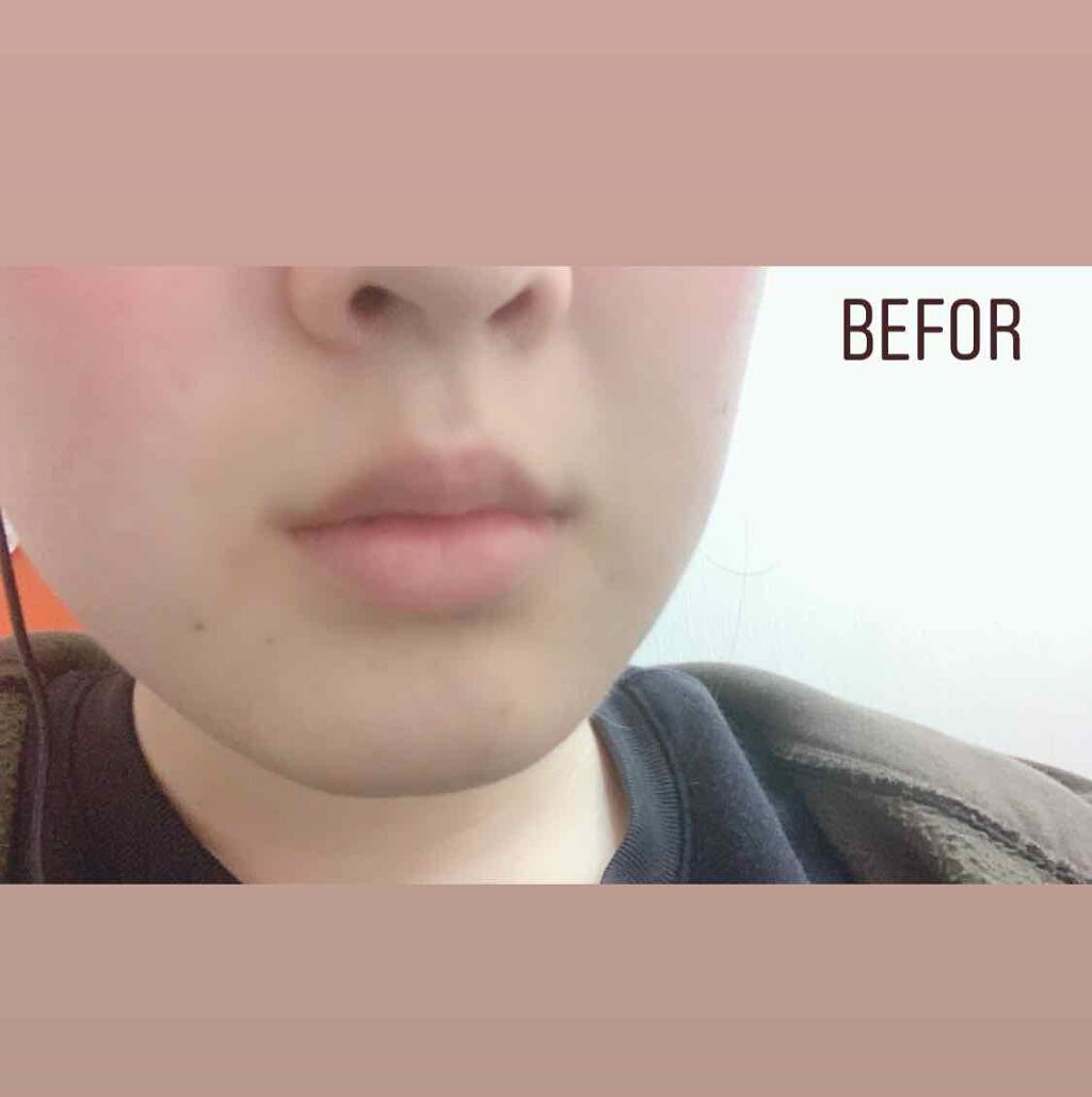 ラスティンググロスリップ/CEZANNE/口紅を使ったクチコミ（3枚目）