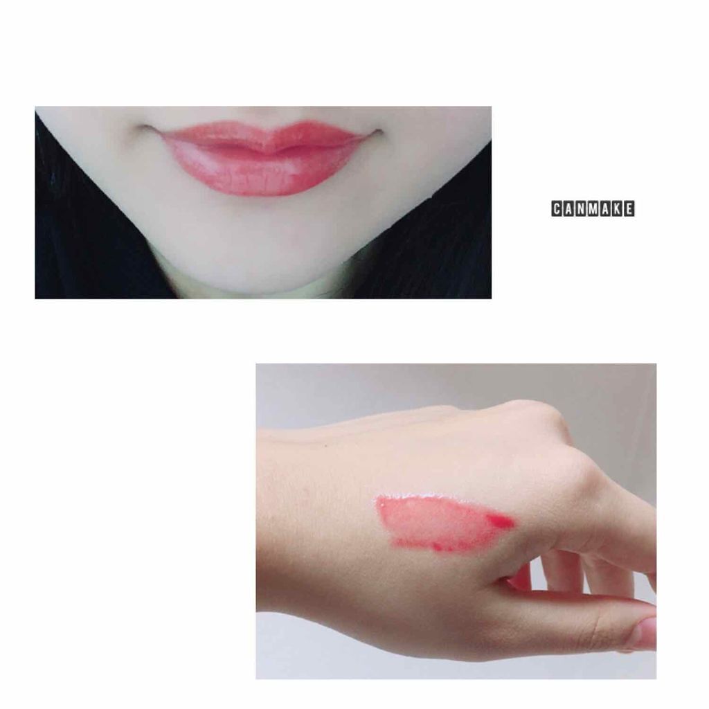 リップティントシロップ/キャンメイク/リップティントを使ったクチコミ(2枚目)