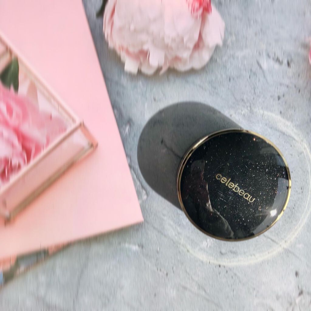 ブラックセラムパクト/celebeau/クリーム・エマルジョンファンデーションを使ったクチコミ(2枚目)