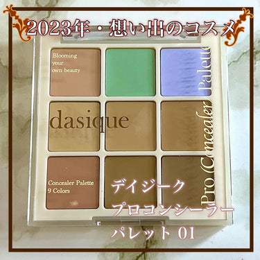 プロコンシーラーパレット/dasique/パレットコンシーラーを使ったクチコミ（1枚目）