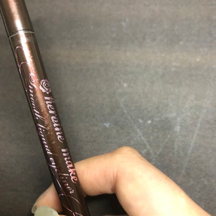 スムースリキッドアイライナー スーパーキープ/ヒロインメイク/リキッドアイライナーを使ったクチコミ(1枚目)