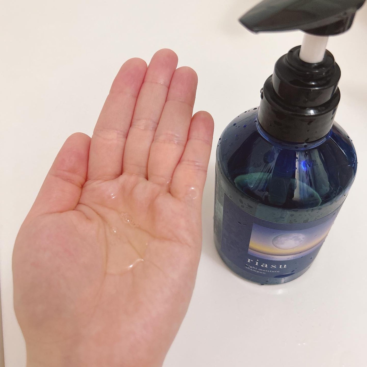 リアス ナイト モイスチャー シャンプー/トリートメント シトラスハーブの⾹り/riasu/市販シャンプーを使ったクチコミ(7枚目)