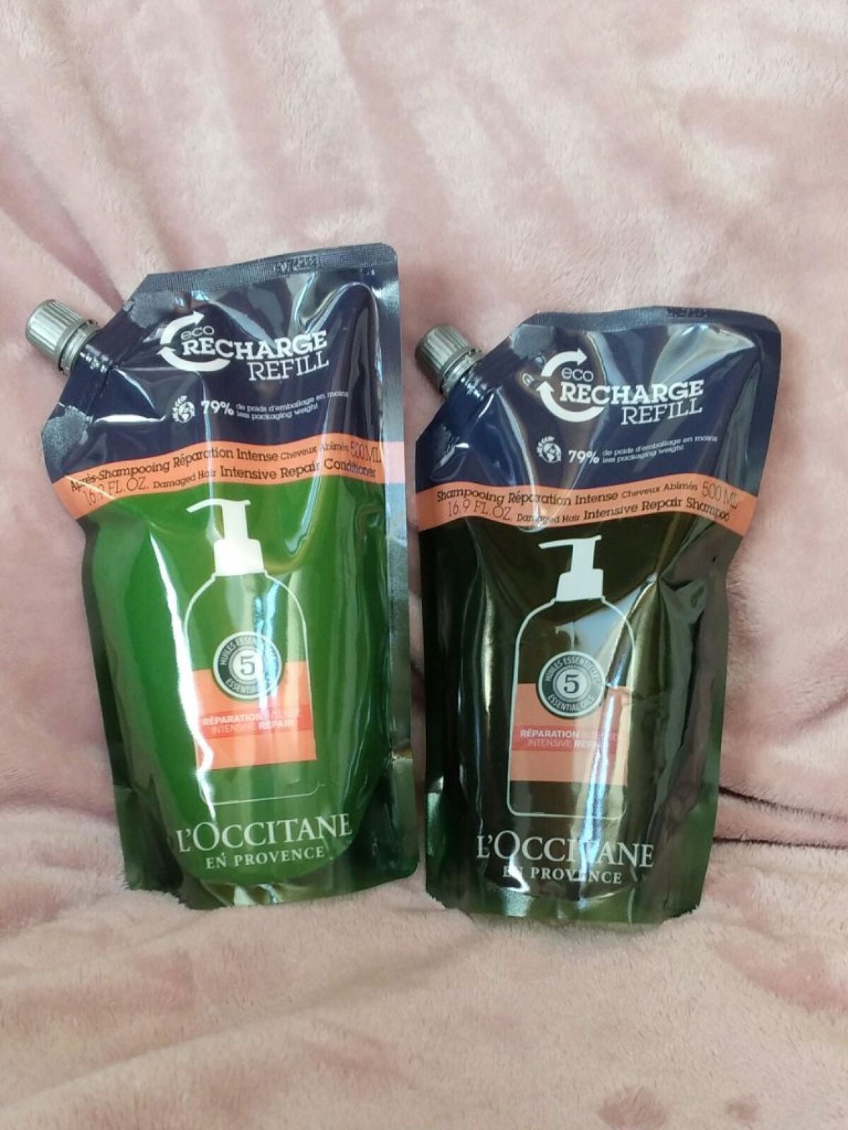 ファイブハーブスリペアリングシャンプー/コンディショナー/L'OCCITANE/シャンプー・コンディショナーを使ったクチコミ(4枚目)