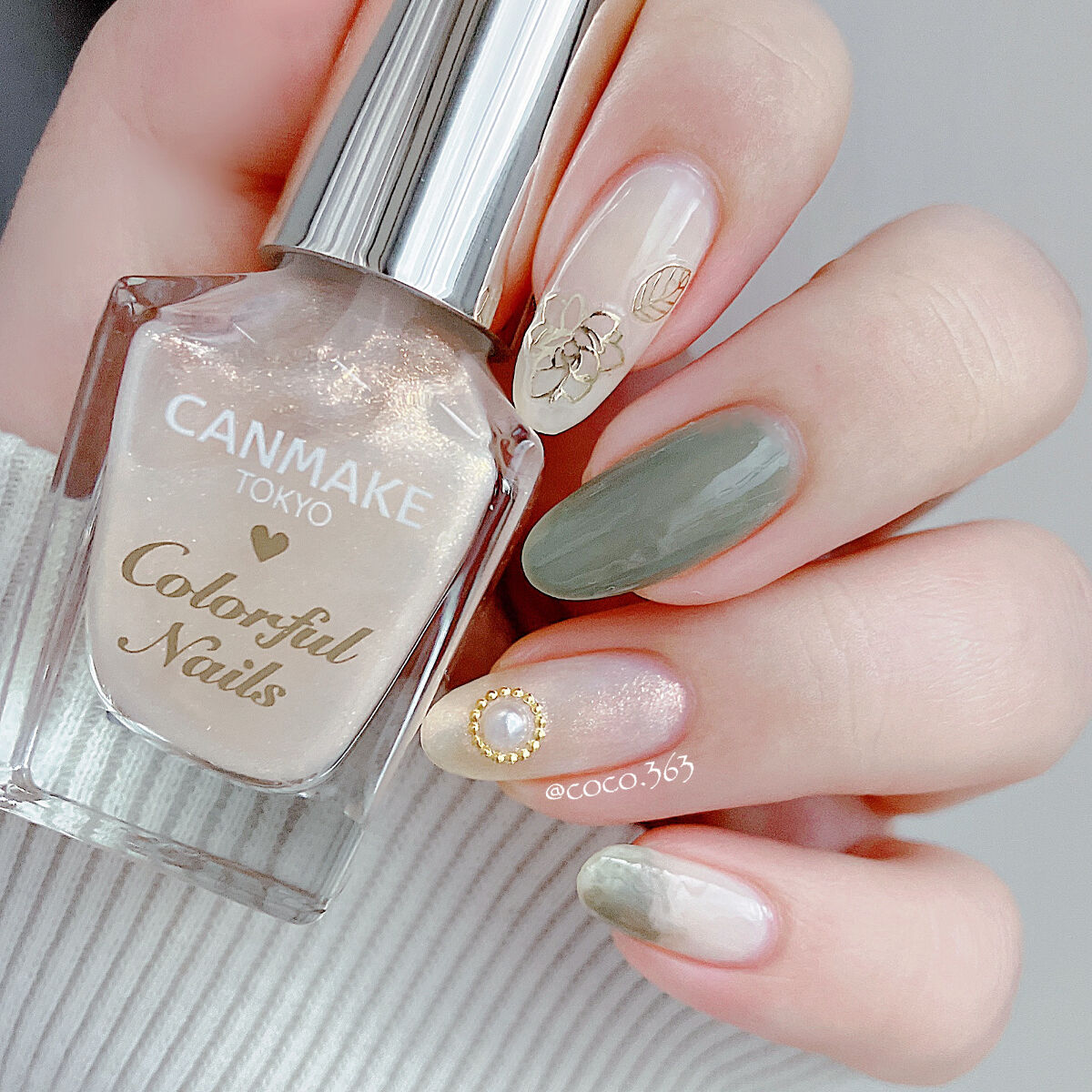 カラフルネイルズ/キャンメイク/マニキュアを使ったクチコミ（2枚目）