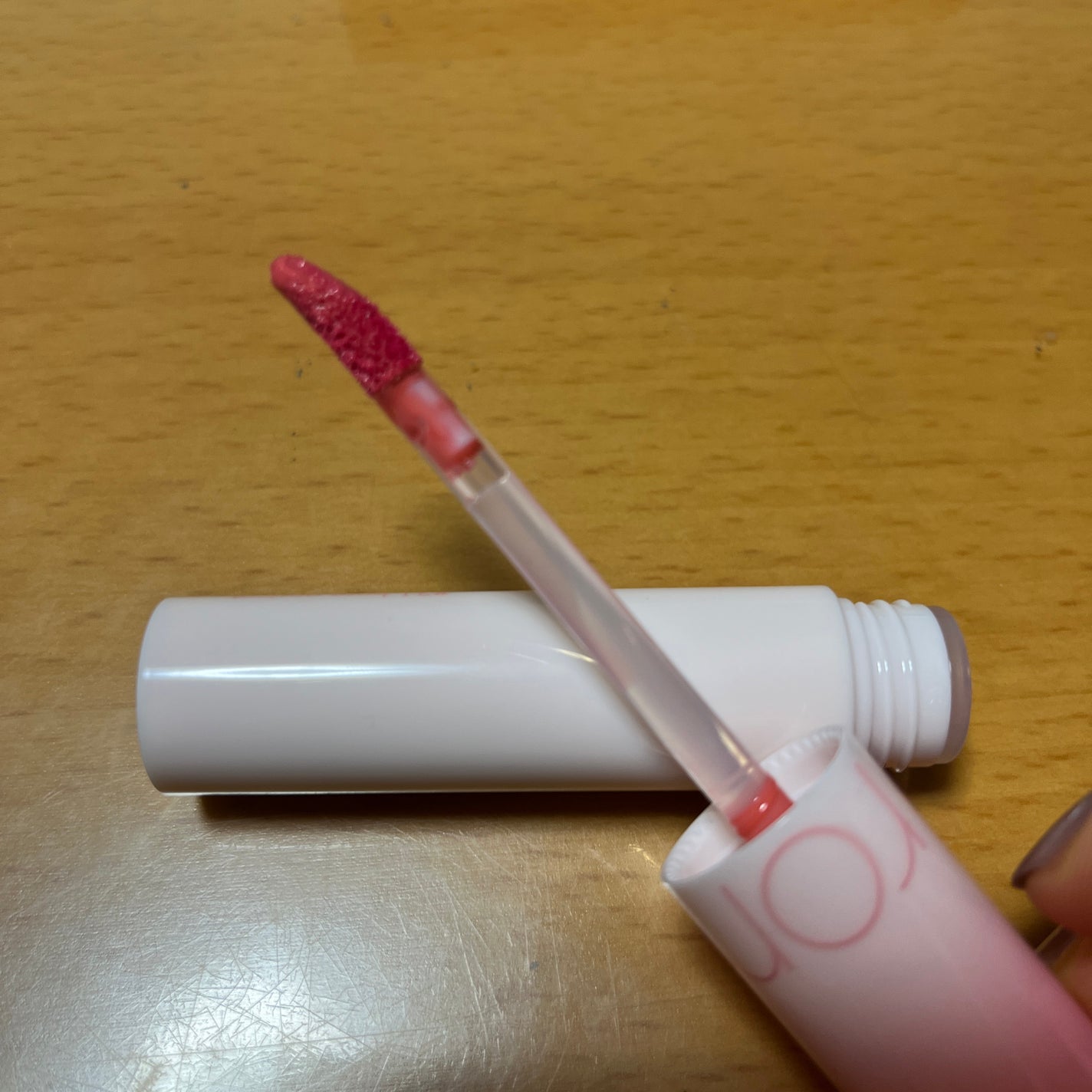 ジューシーラスティングティント/rom&nd/リップティントを使ったクチコミ(2枚目)