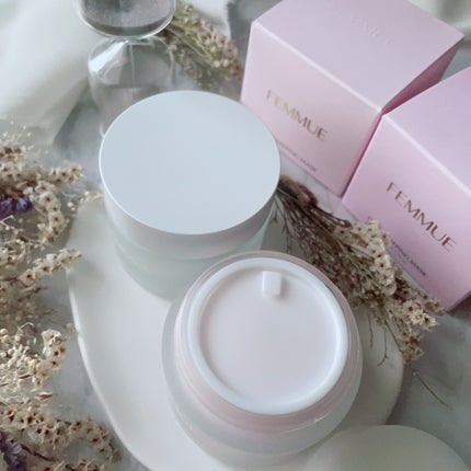 ローズウォーター スリーピングマスク/FEMMUE/フェイスクリームを使ったクチコミ(5枚目)