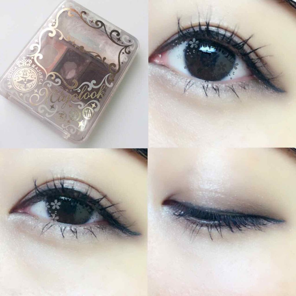 マジョルック(イルミネーター)/MAJOLICA MAJORCA/アイシャドウパレットを使ったクチコミ(3枚目)