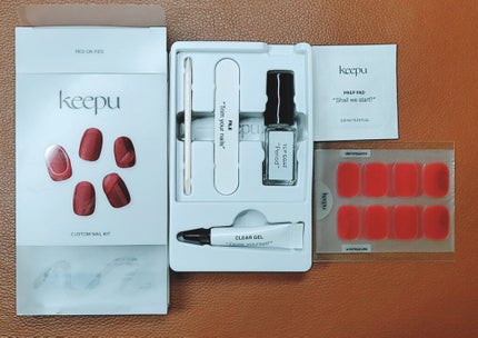 Bonheur on LIPS 「セルフカスタム★ネイルシールキットキープューKEEPU◆構成品..」(2枚目)