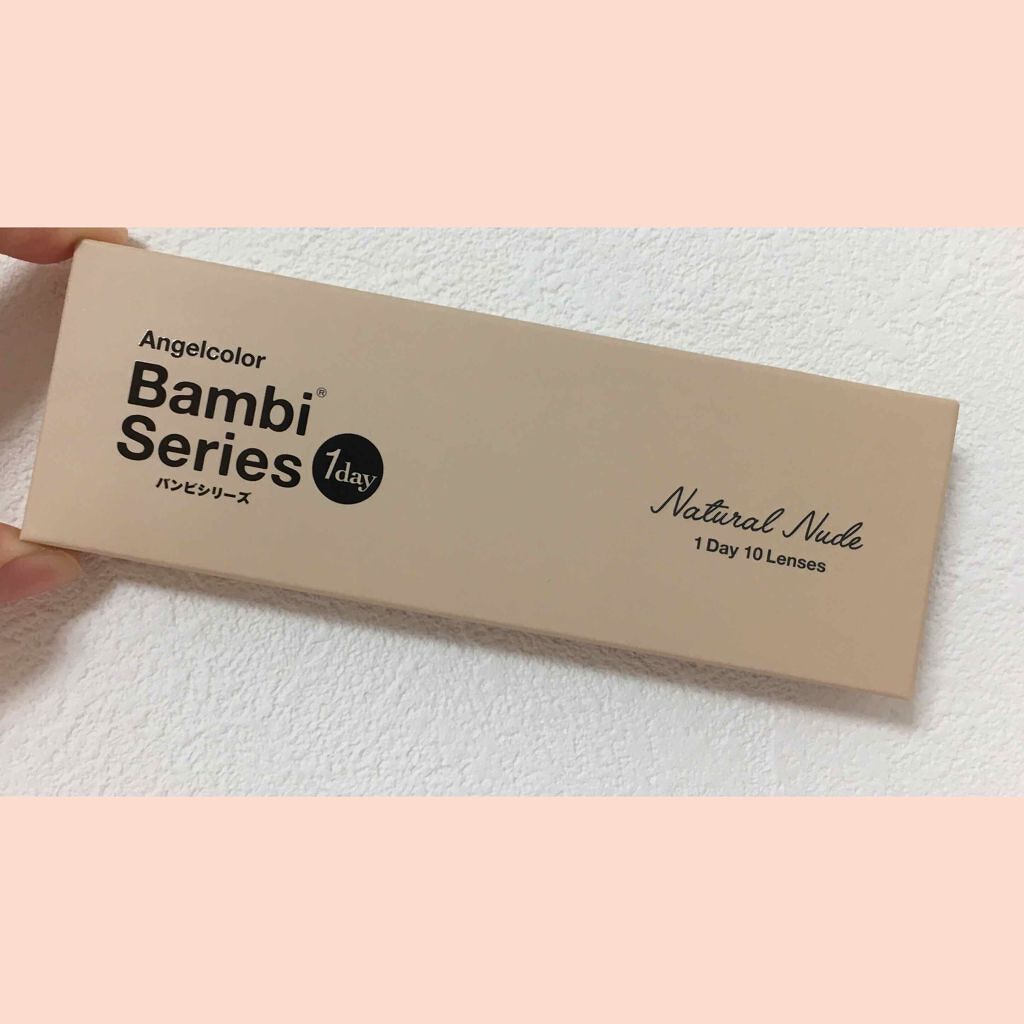 バンビシリーズ ワンデー ナチュラル/AngelColor/ワンデー(1DAY)カラコンを使ったクチコミ(1枚目)