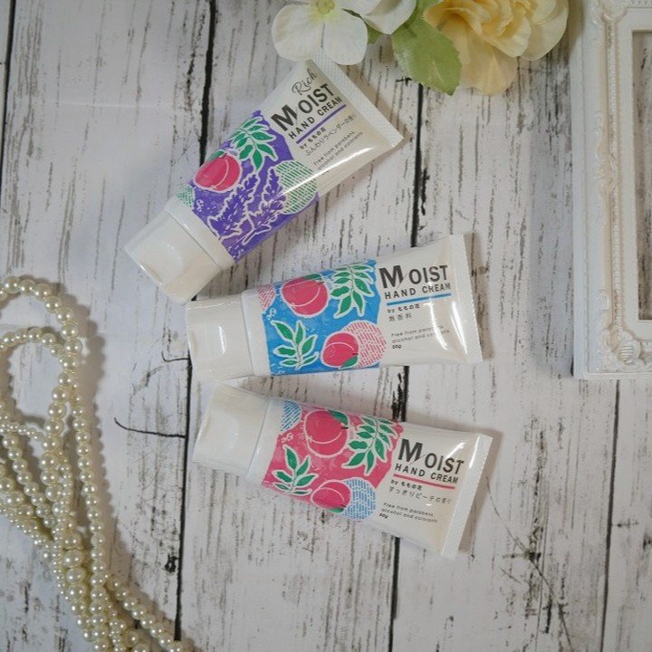 ももの花 ハンドクリーム/オリヂナル/ハンドクリームを使ったクチコミ（3枚目）