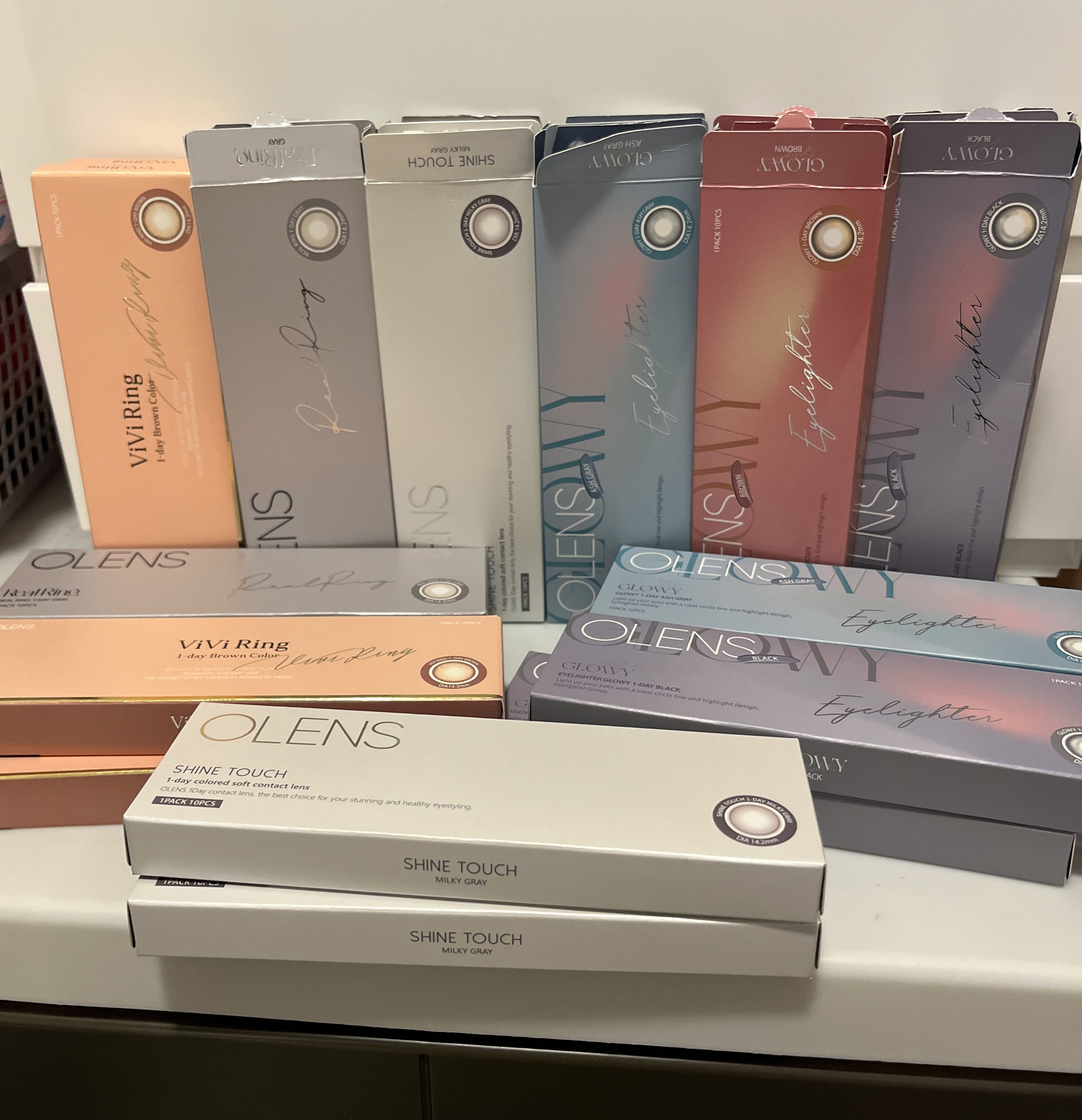 ShineTouch 1day/OLENS/ワンデー（１DAY）カラコンを使ったクチコミ（1枚目）