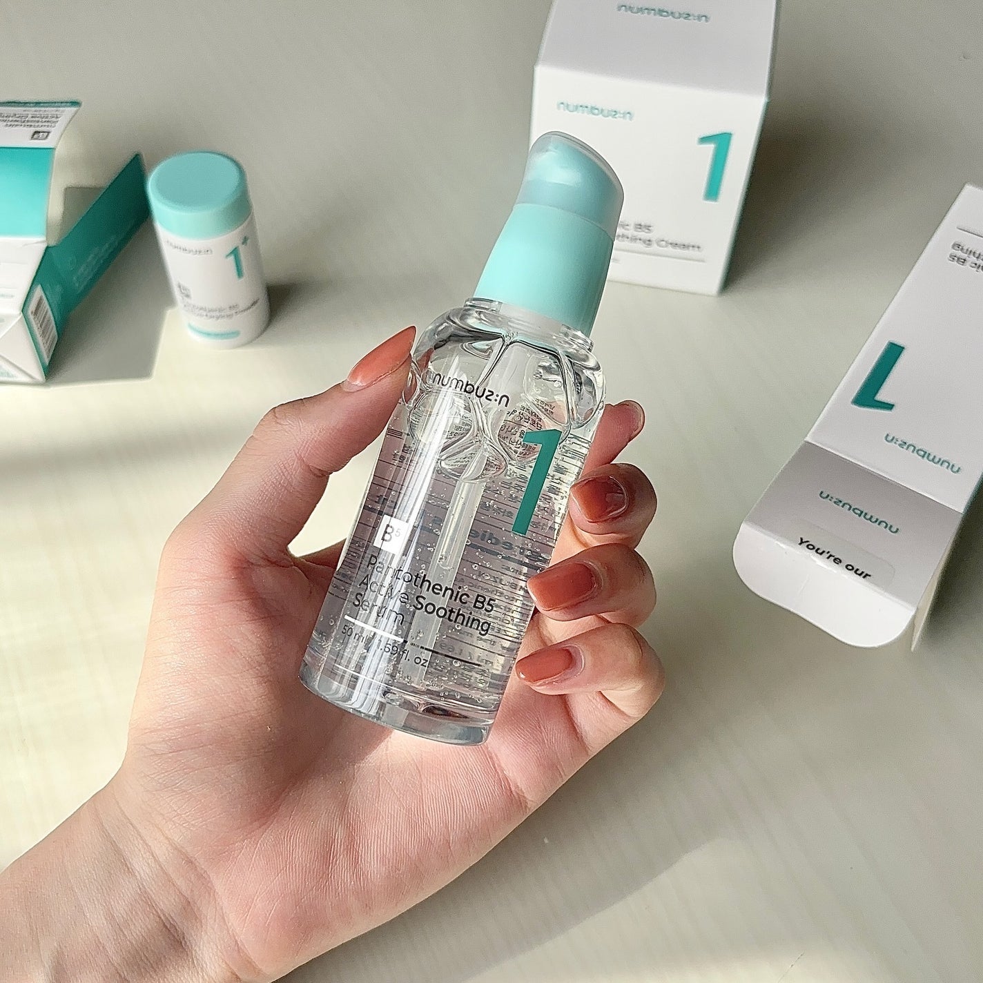 1番 塗るパントテン酸スージングクリーム/numbuzin/フェイスクリームを使ったクチコミ(4枚目)