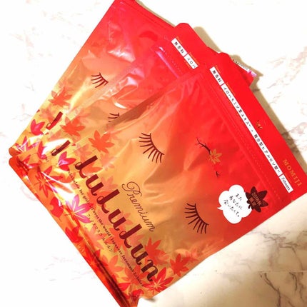 フェイスマスク 紅葉 プレミアムルルルン 2018/ルルルン/シートマスク・パックを使ったクチコミ(2枚目)