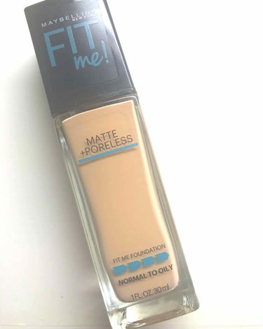 フィットミーリキッドファンデーション/MAYBELLINE NEW YORK/リキッドファンデーションを使ったクチコミ（1枚目）