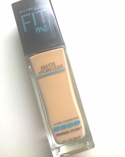 フィットミーリキッドファンデーション/MAYBELLINE NEW YORK/リキッドファンデーションを使ったクチコミ(1枚目)