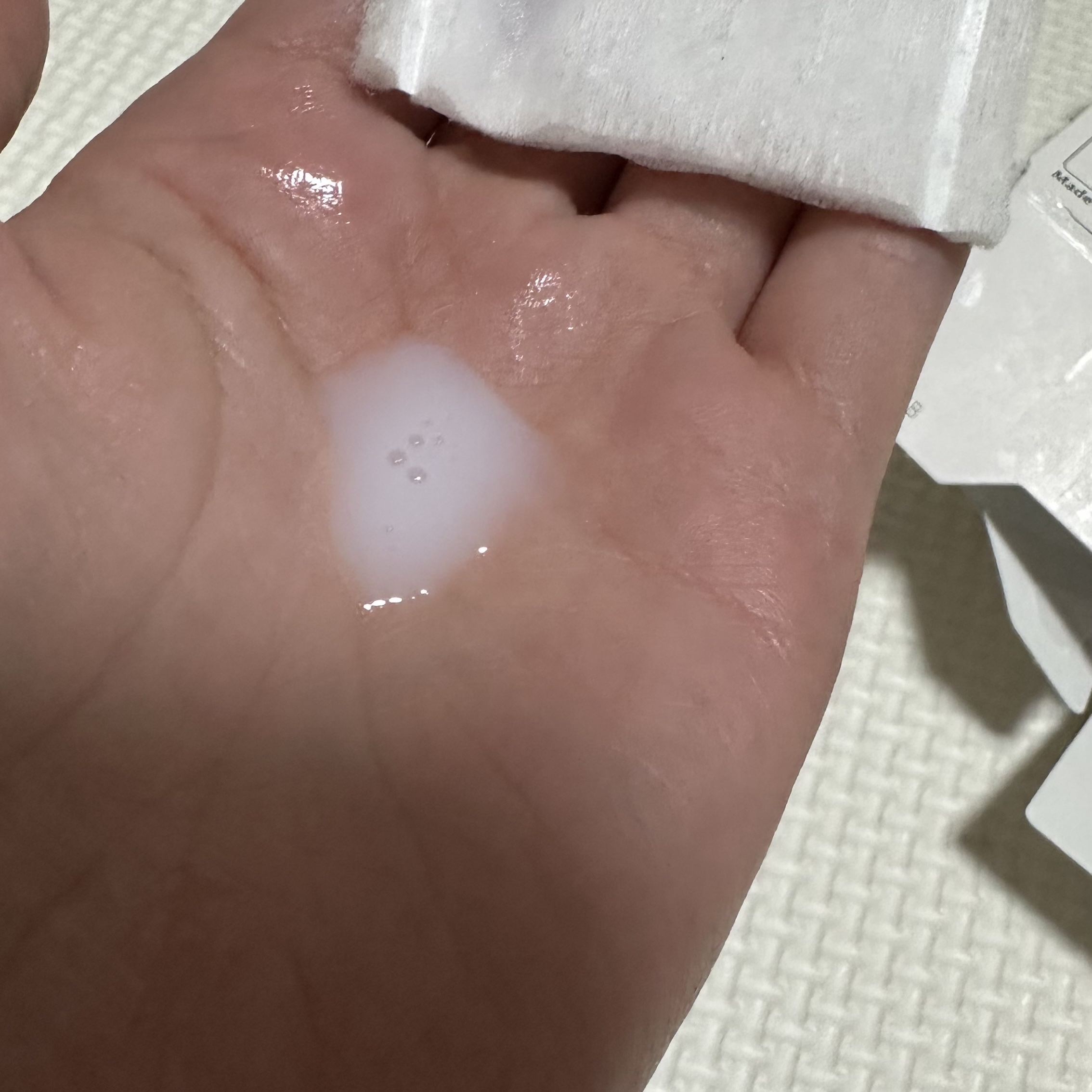 キュレル 潤浸保湿 乳液ケアメイク落とし/キュレル/ミルククレンジングを使ったクチコミ（2枚目）