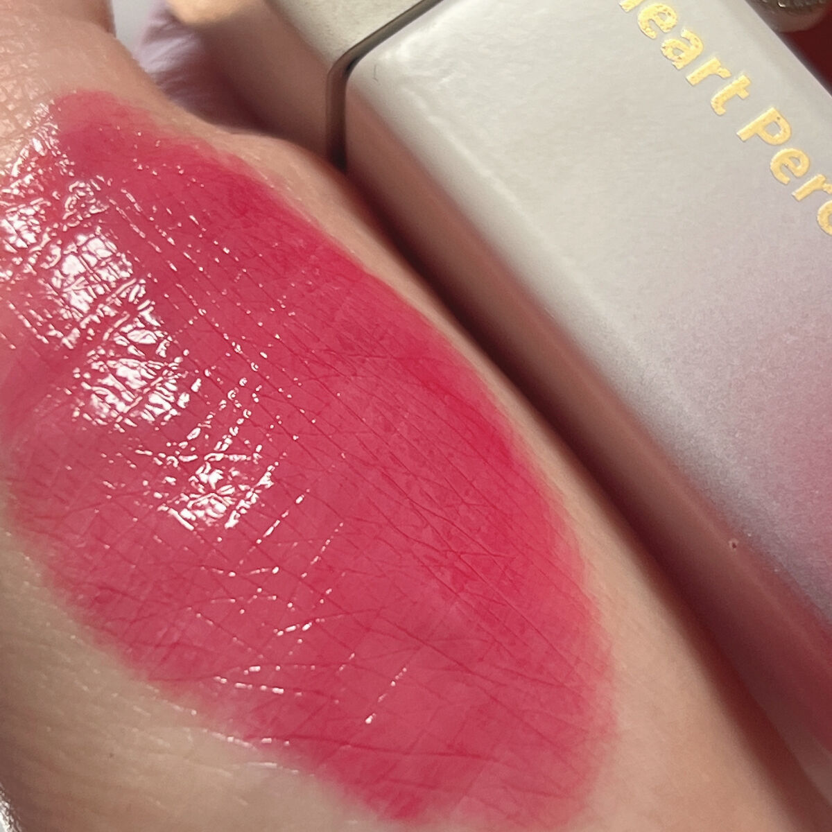 ドットオンムードピュアグロウティント/Heart Percent/リップティントを使ったクチコミ（3枚目）