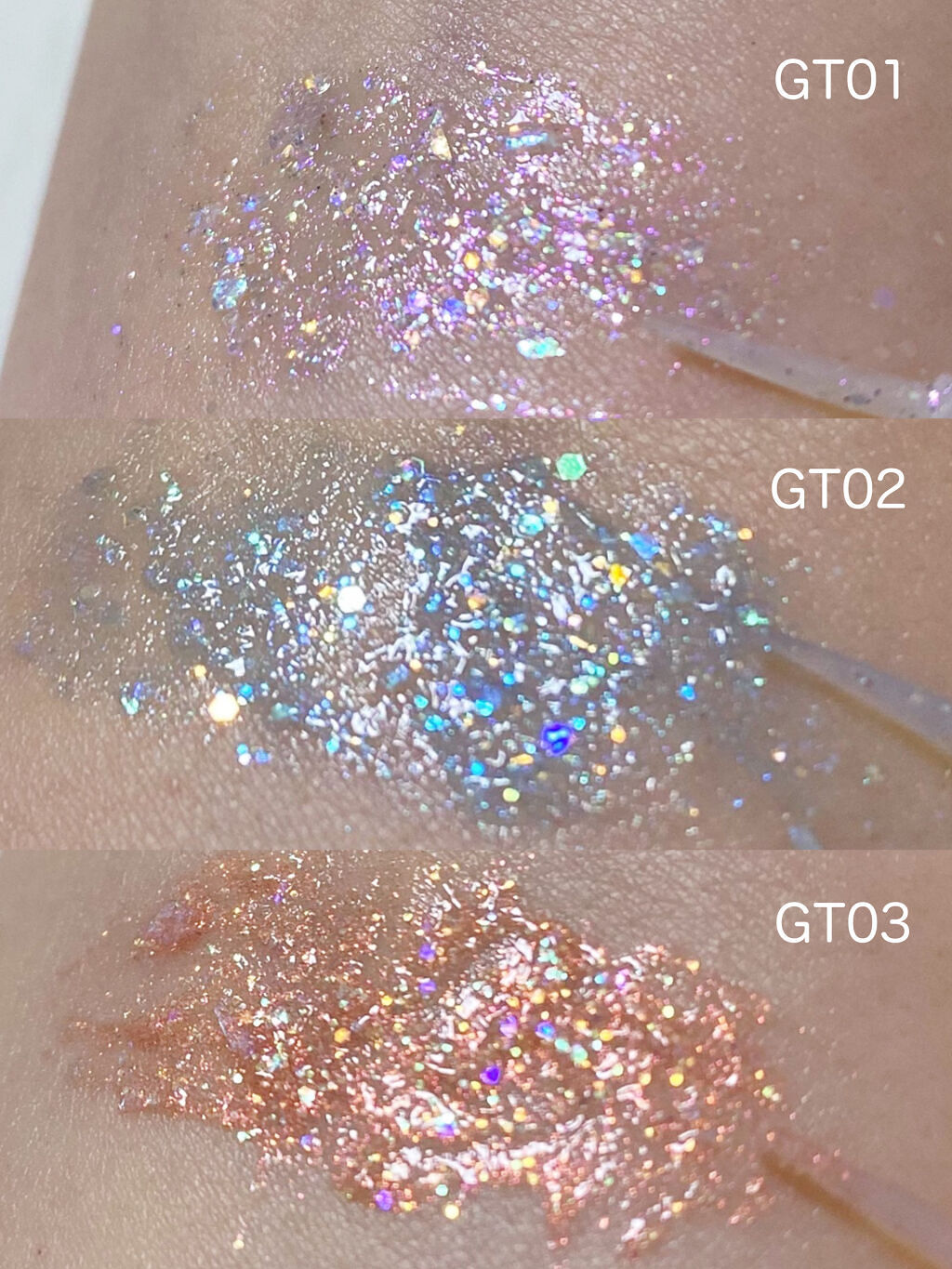 パールブリーアイグリッター/BLACK ROUGE/グリッターを使ったクチコミ（2枚目）