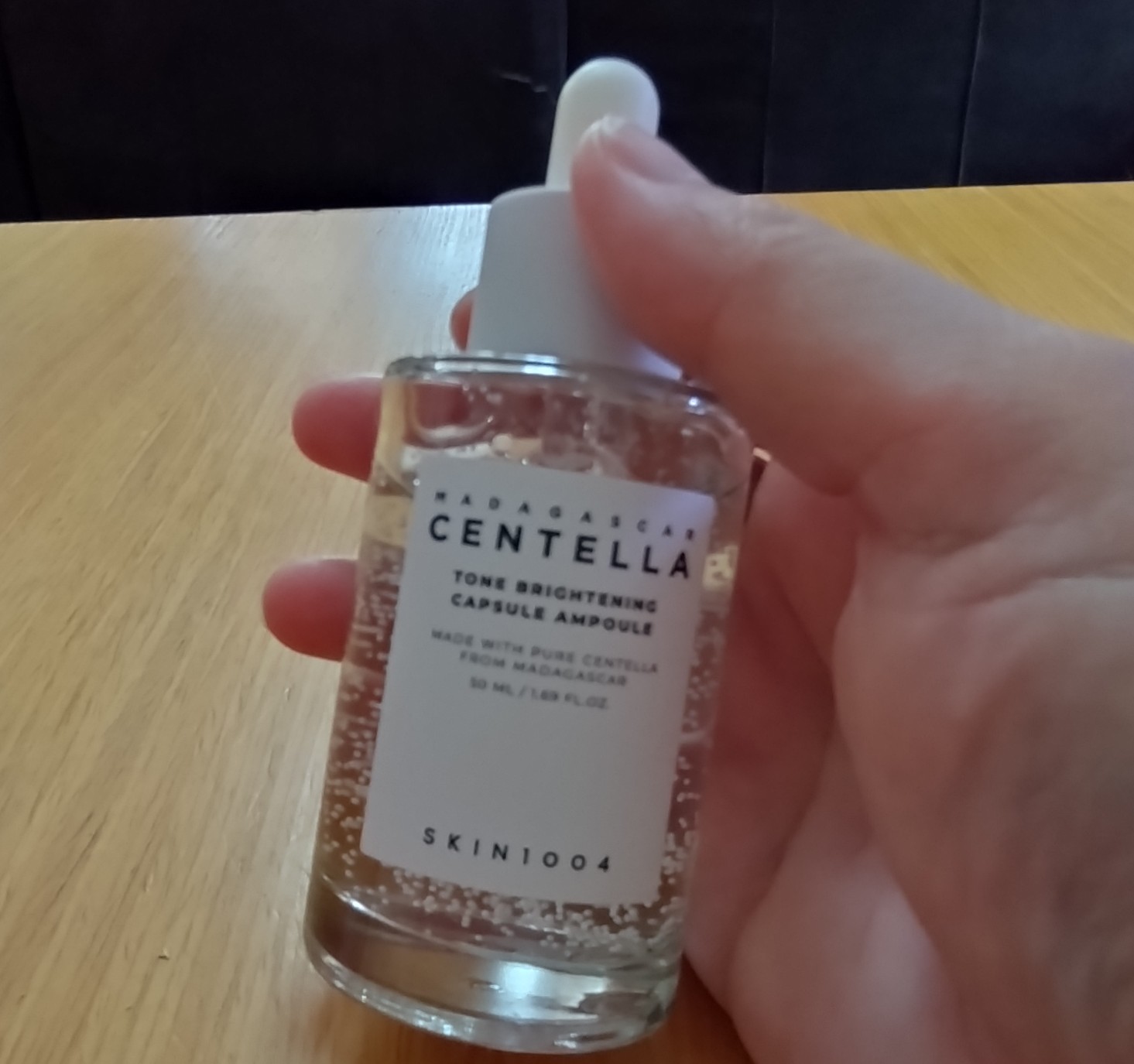 トーンブライトニング カプセルアンプル/SKIN1004/美容液を使ったクチコミ（1枚目）