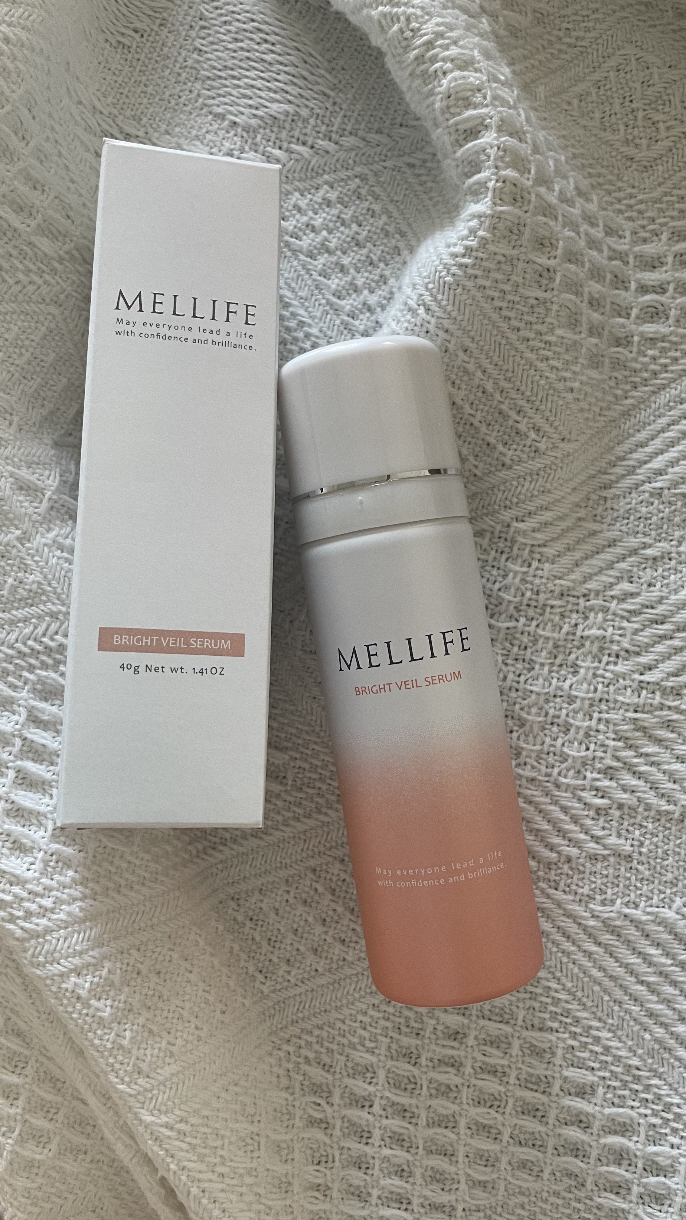 BRIGHT VEIL SERUM/MELLIFE/美容液を使ったクチコミ（1枚目）