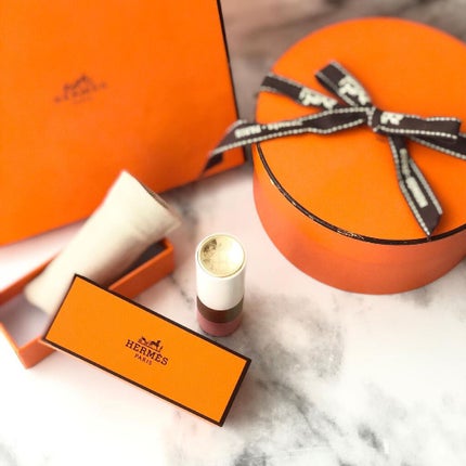 ローズ・エルメス ローズ ア レーヴル/エルメス/口紅を使ったクチコミ(4枚目)