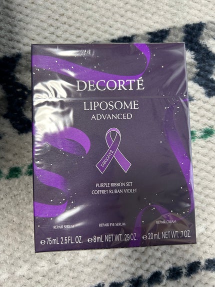 DECORTÉ リポソーム アドバンスト パープルリボン セットのクチコミ「早いもので11月に入りましたね。
昨日、BE:FIRSTのMainstreamツアーが代々木.....」(2枚目)