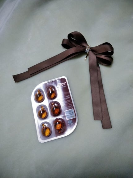 ヘアーオイル【ヘアエッセンス】/ellips/ヘアオイルを使ったクチコミ(2枚目)