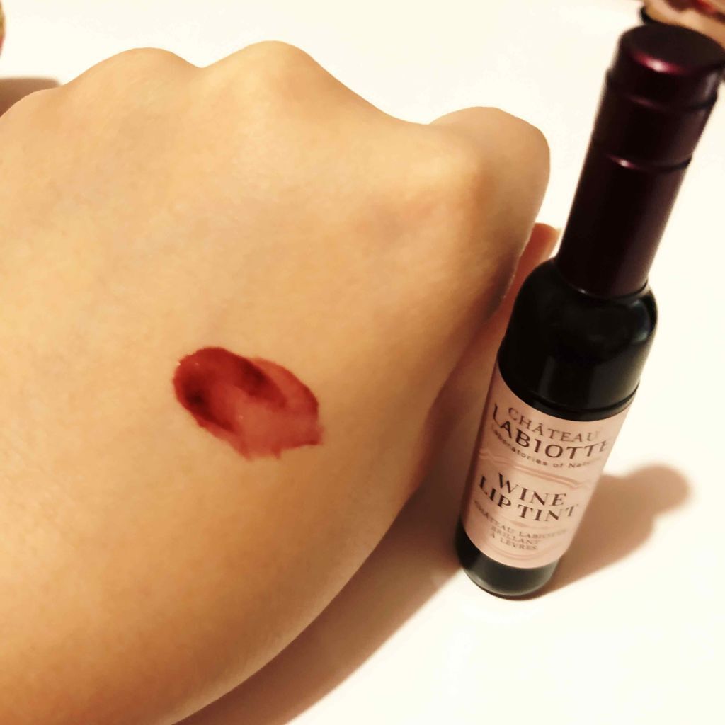 ワインリップティント/LABIOTTE/リップティントを使ったクチコミ（3枚目）