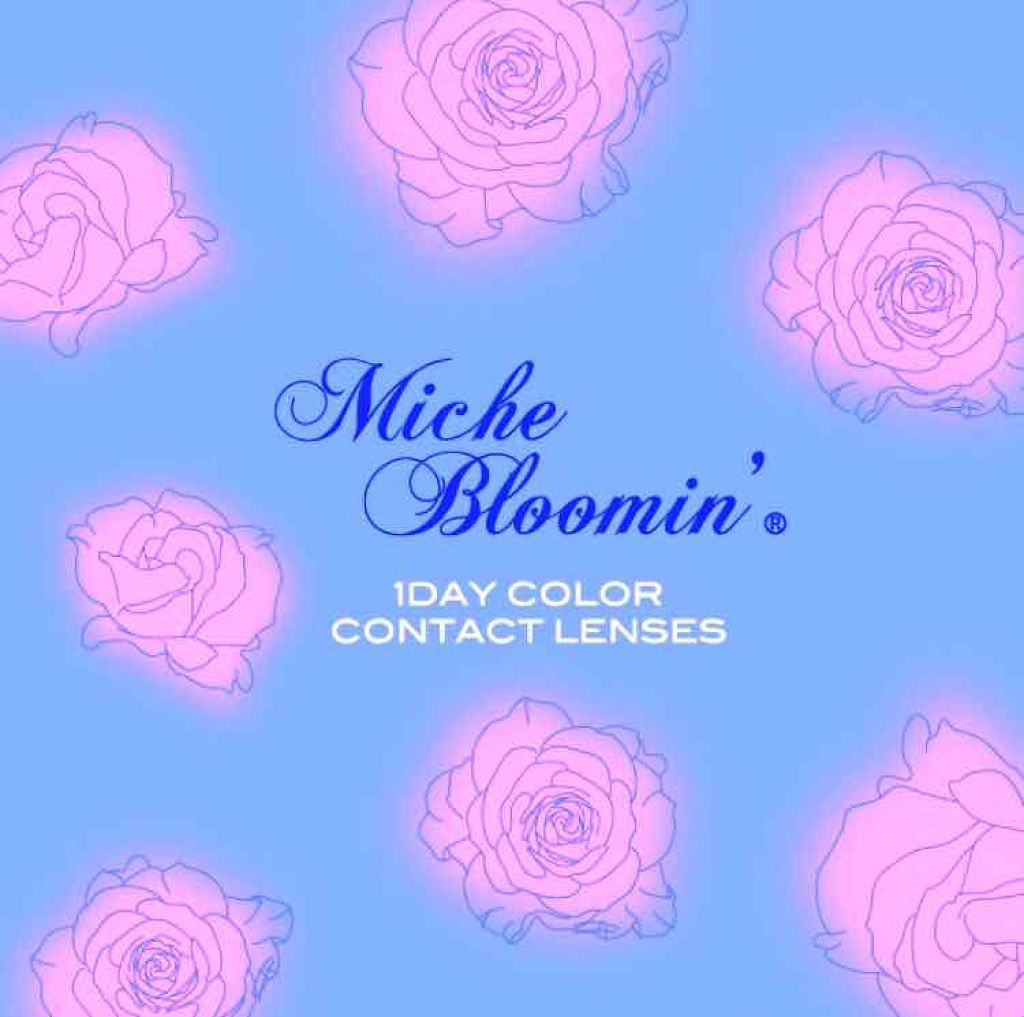 ミッシュ ブルーミン ワンデー (クォーターヴェール シリーズ／イノセント シリーズ)/ミッシュブルーミン/ワンデー（１DAY）カラコンを使ったクチコミ（1枚目）