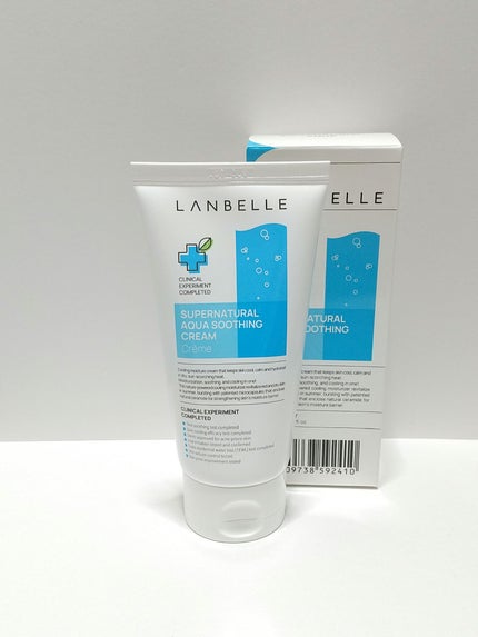 スーパーナチュラルアクアスージングクリーム/LANBELLE/フェイスクリームを使ったクチコミ(1枚目)