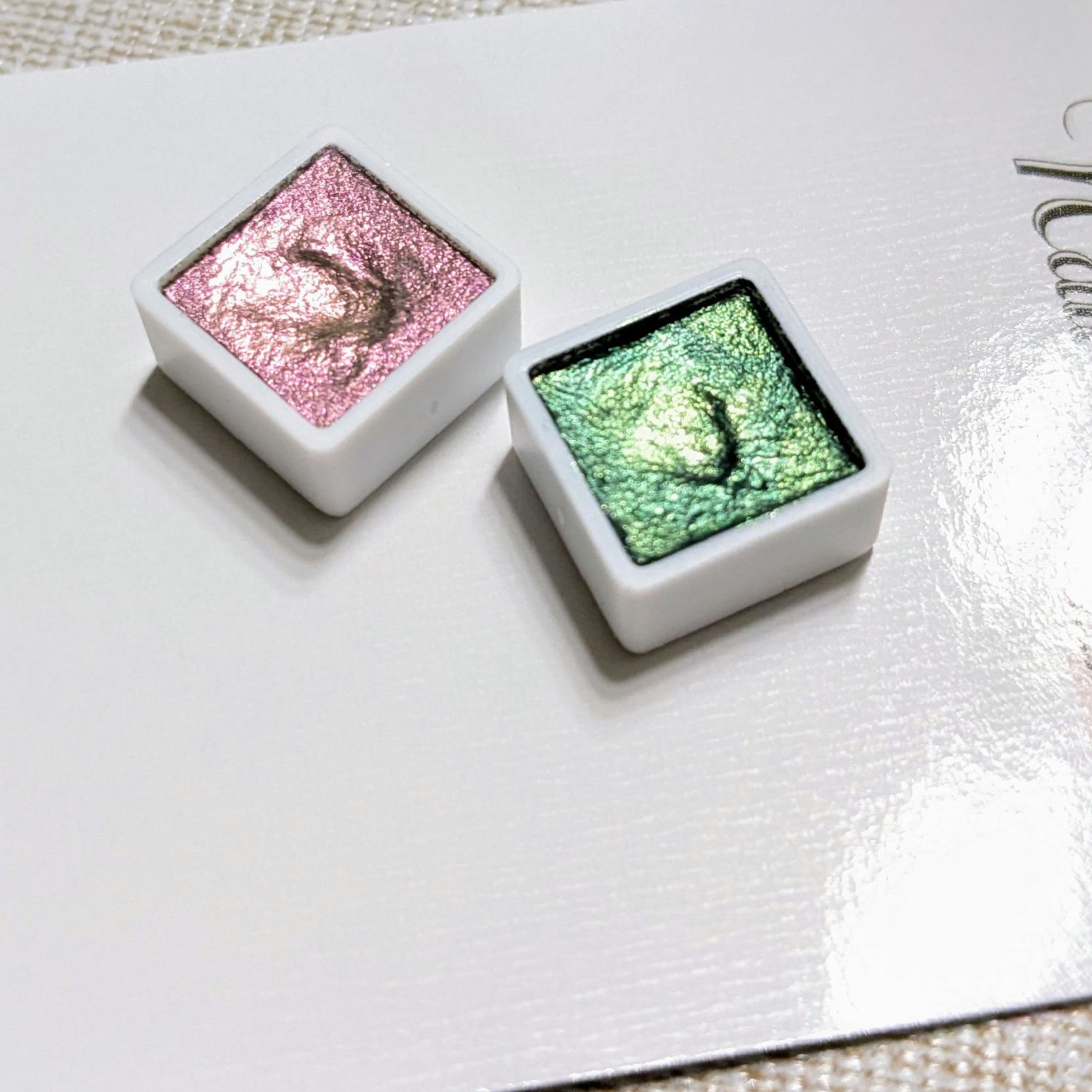 水彩パレット/セリア/ネイル用品を使ったクチコミ（2枚目）