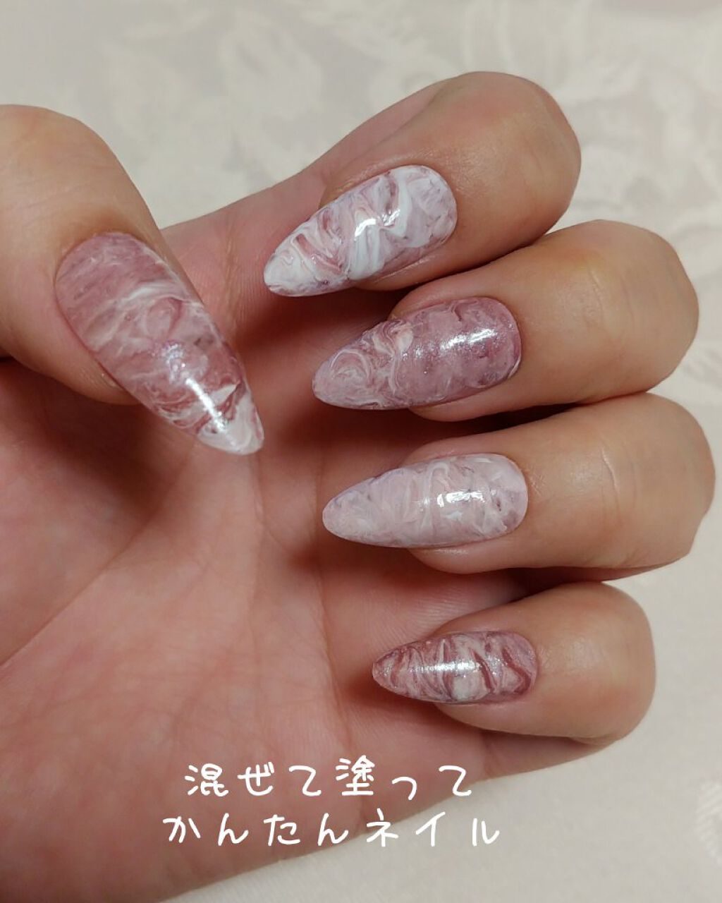ディズニー ネイルカラー ダスティピンク/Decorative Nail/マニキュアを使ったクチコミ（1枚目）