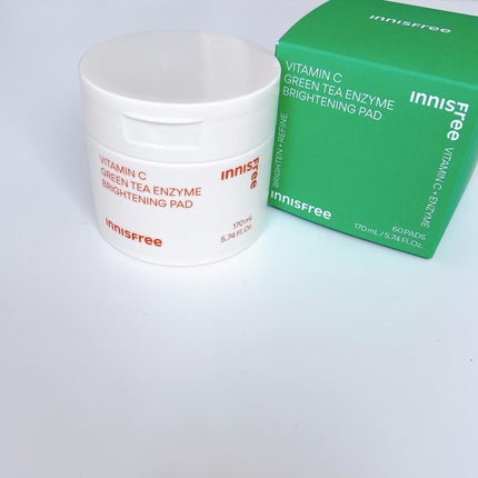 ビタC グリーンティーエンザイム ブライト パッド/innisfree/トナーパッドを使ったクチコミ(1枚目)