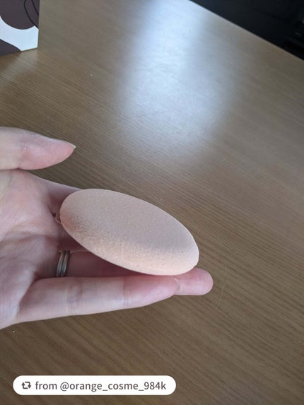 天然ラテックスパフ/SHOBIDO/パフ・スポンジを使ったクチコミ(3枚目)