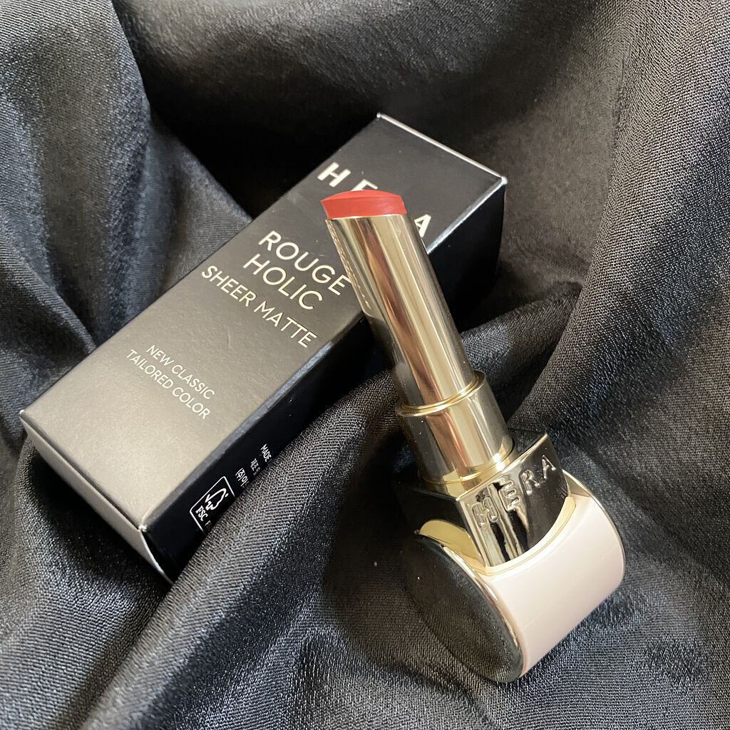 ルージュホリック シアーマット/HERA/口紅を使ったクチコミ（3枚目）