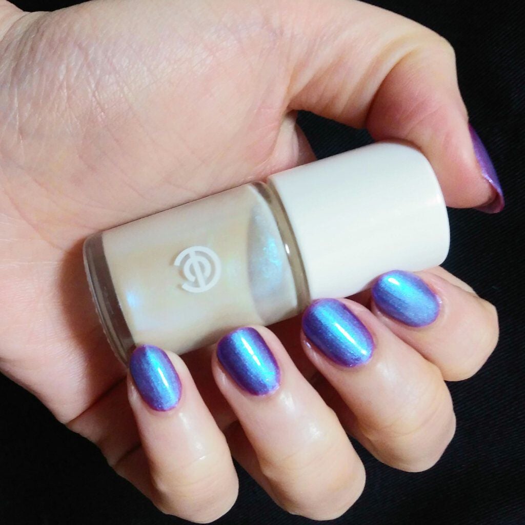 ネイルエナメルニュアンスチェンジ/セリア/マニキュアを使ったクチコミ(5枚目)