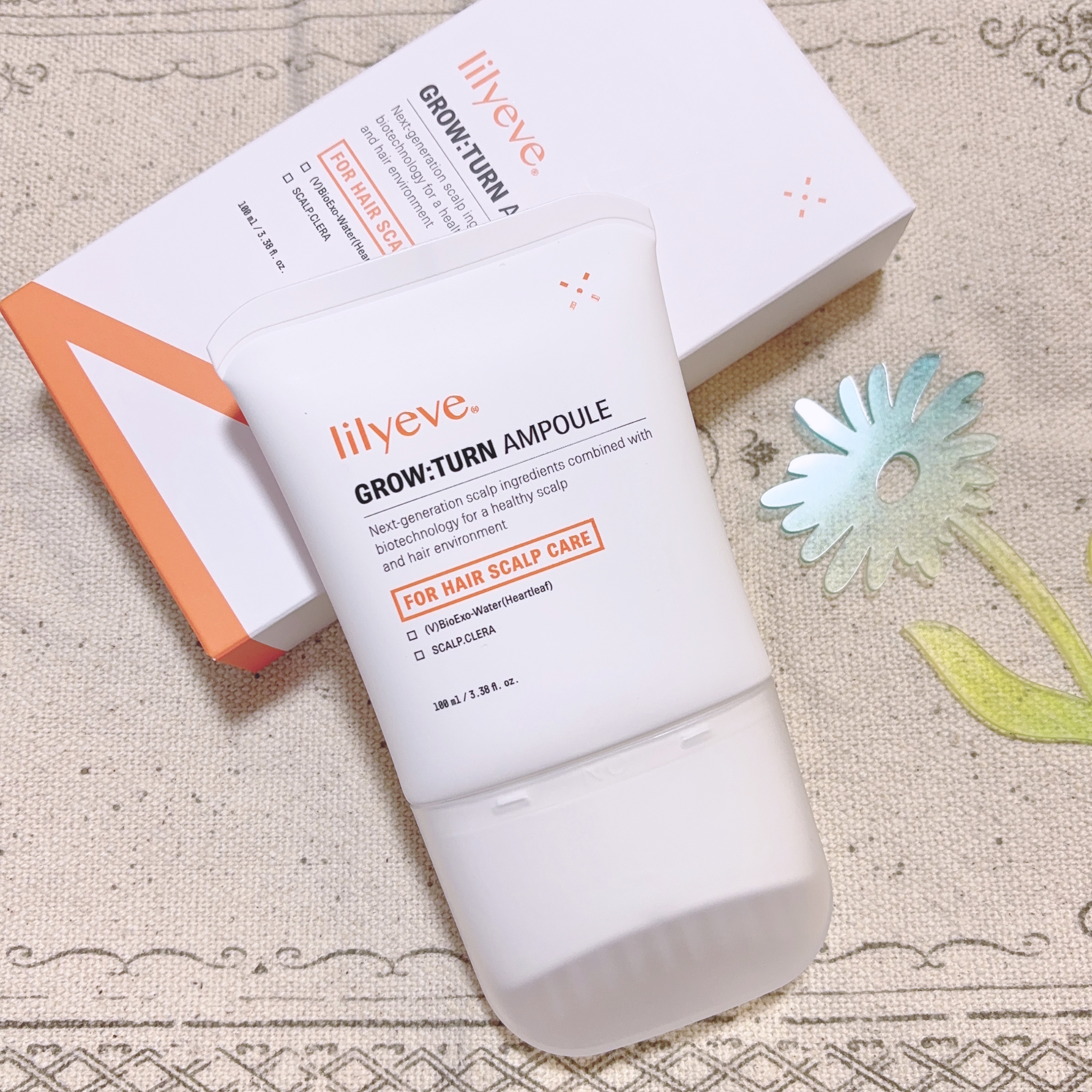 グローターン 100ml/リリーイブ/頭皮ローションを使ったクチコミ（1枚目）