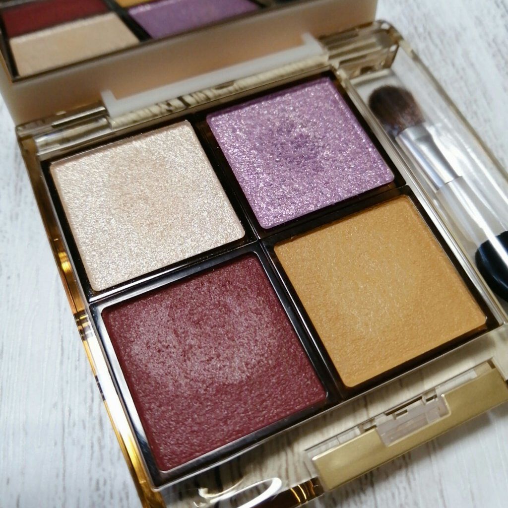 イロアソビ 4色アイパレット/iroasobi/アイシャドウパレットを使ったクチコミ（3枚目）