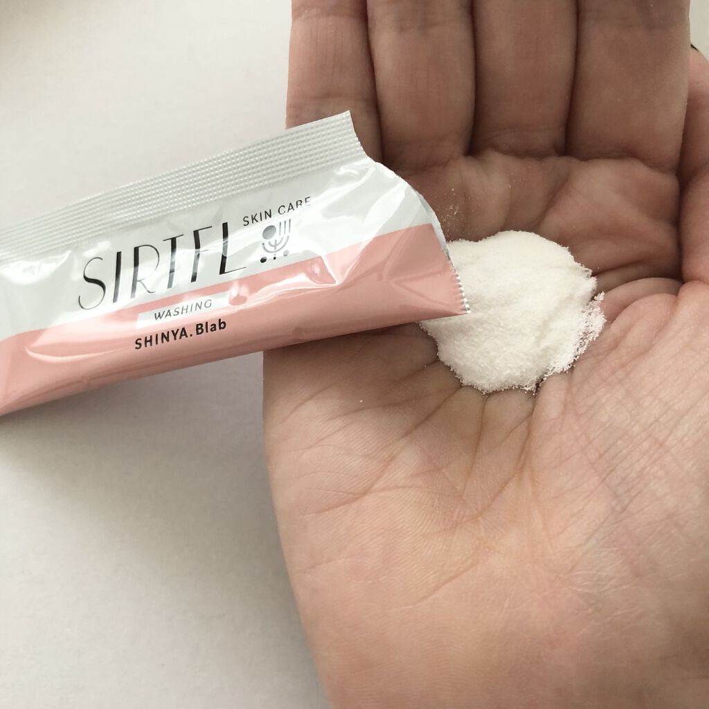 ブライト酵素洗顔パウダー/SIRTFL/洗顔パウダーを使ったクチコミ（3枚目）