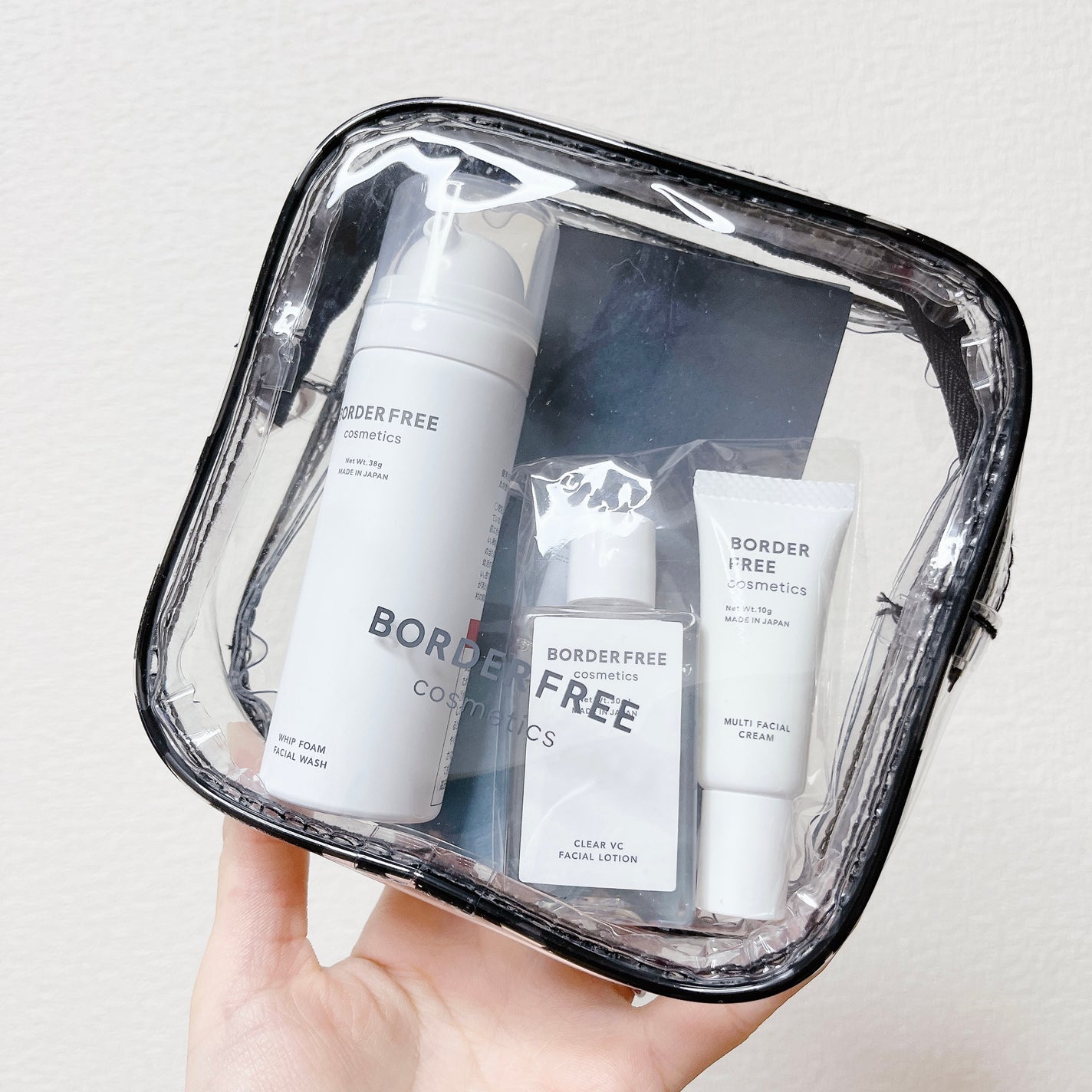 ミニサイズスキンケアセット/BORDER FREE cosmetics/トライアルキットを使ったクチコミ(1枚目)